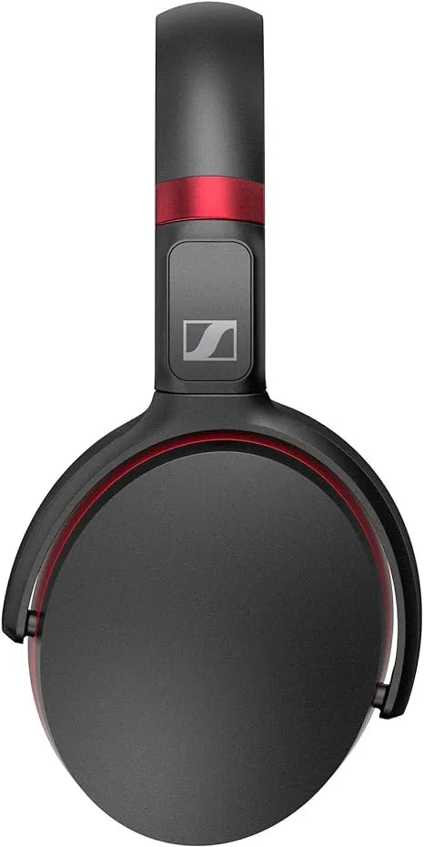 Sennheiser HD 458BT Headphones (Black/Red)