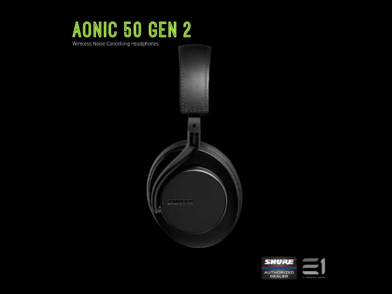 Shure Aonic 50 Gen 2 Over-Ear Noise Canceling Headphones