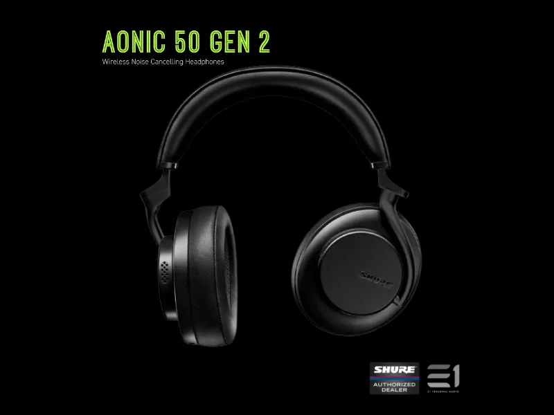 Shure Aonic 50 Gen 2 Over-Ear Noise Canceling Headphones