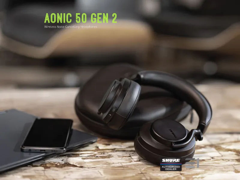 Shure Aonic 50 Gen 2 Over-Ear Noise Canceling Headphones