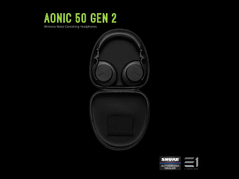 Shure Aonic 50 Gen 2 Over-Ear Noise Canceling Headphones