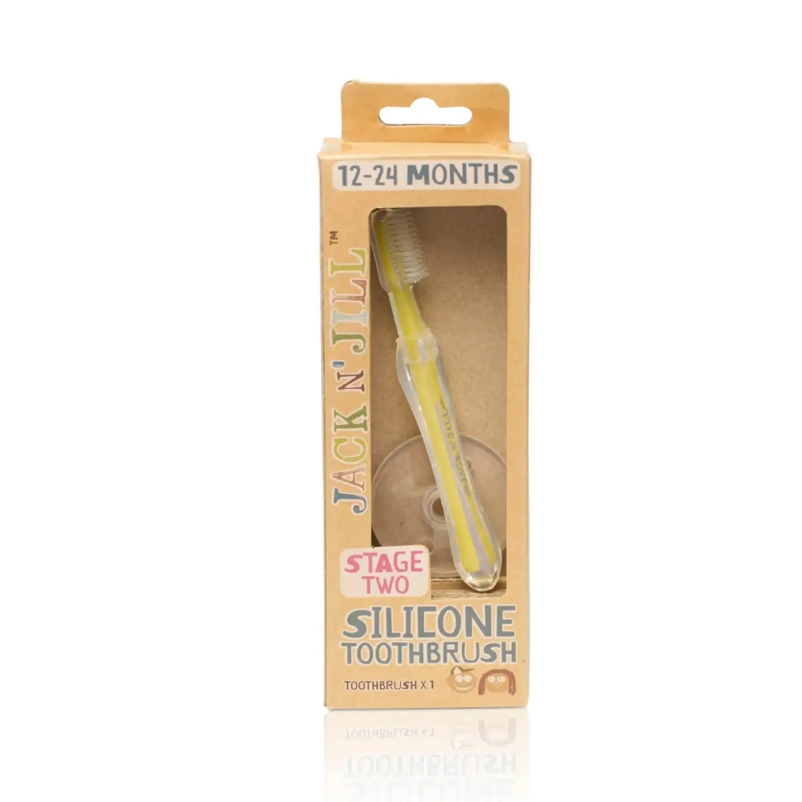 Silicone Tooth Brush - Stage 2 (1 - 2 years)