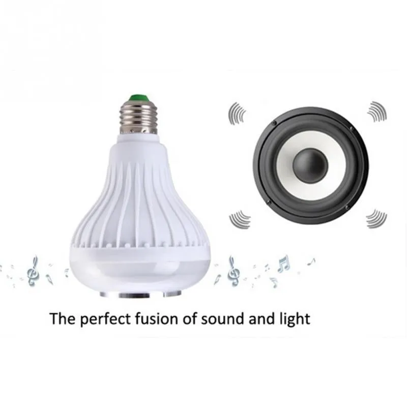 SMART BULB - Multi-Functional Remote Control BlueTooth Speaker LED Bulb