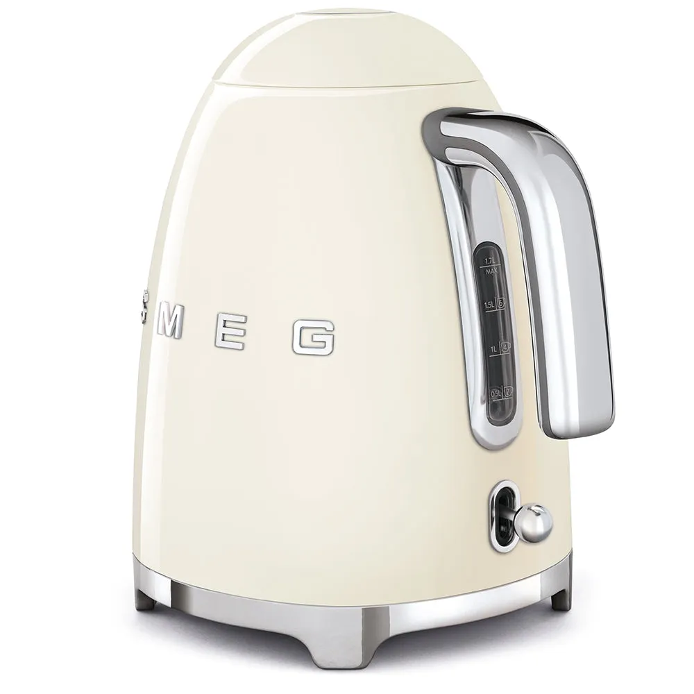 Smeg Electric Tea Kettle, Cream