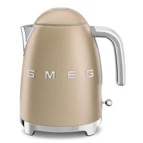 Smeg Electric Tea Kettle, Matte Champagne