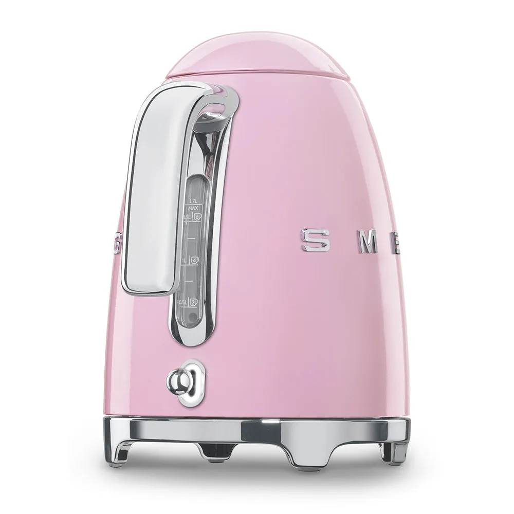 Smeg Electric Tea Kettle, Pink