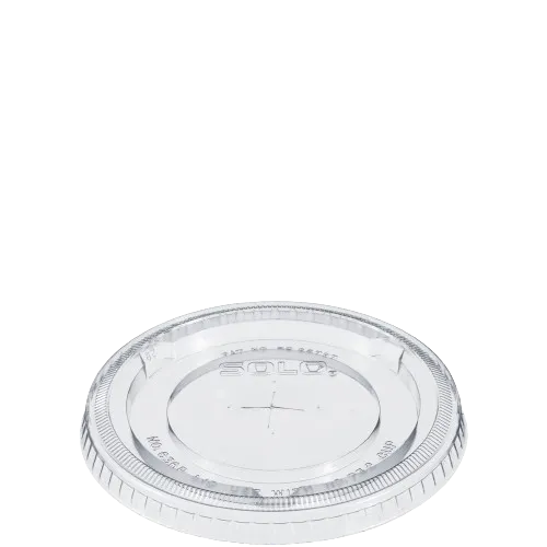 Solo Clear Lid With Straw Slot For 32 oz. Cup 636TS - 500/Case