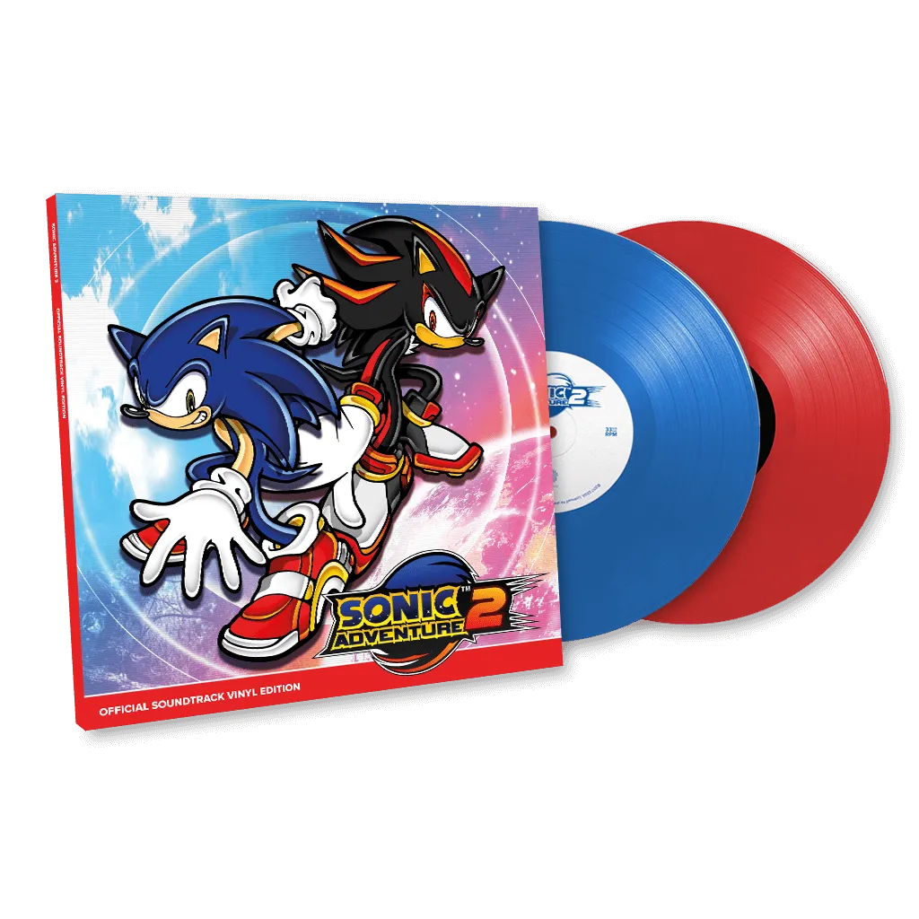 SONIC ADVENTURE 2 Official Soundtrack Vinyl Edition First Pressing