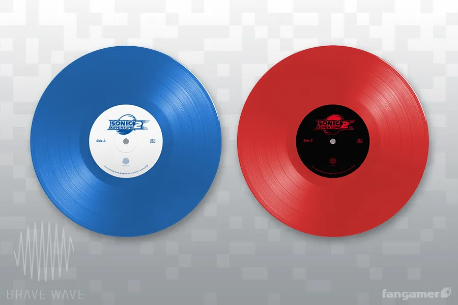 SONIC ADVENTURE 2 Official Soundtrack Vinyl Edition First Pressing