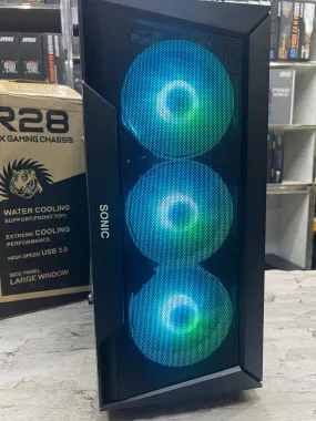 Sonic Casing R28 Black 3 RGB Fans