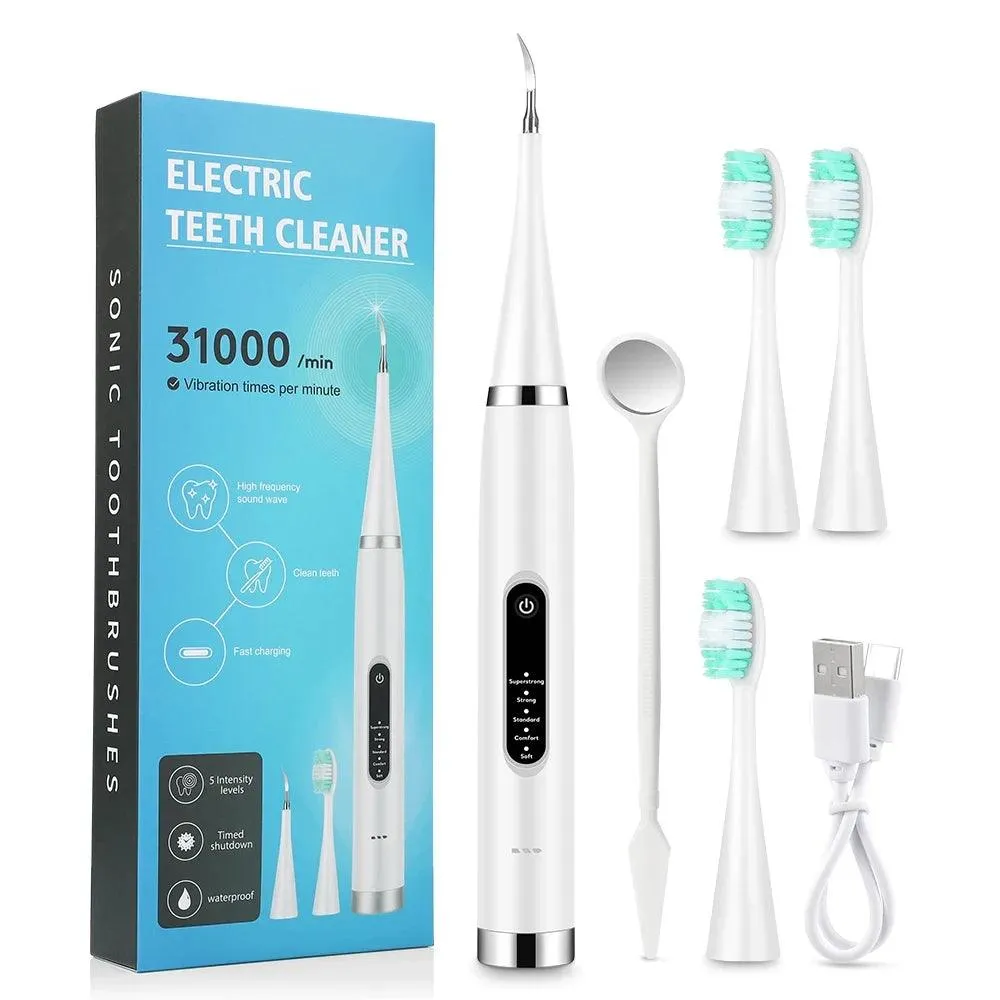 Sonic Clean & Bright Kit: Ultimate Teeth Whitening & Oral Care Solution