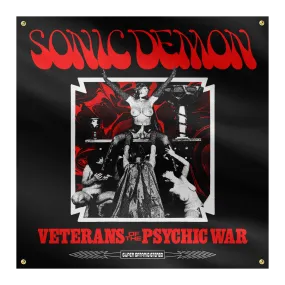 Sonic Demon - Psychic War Altar Black Flag