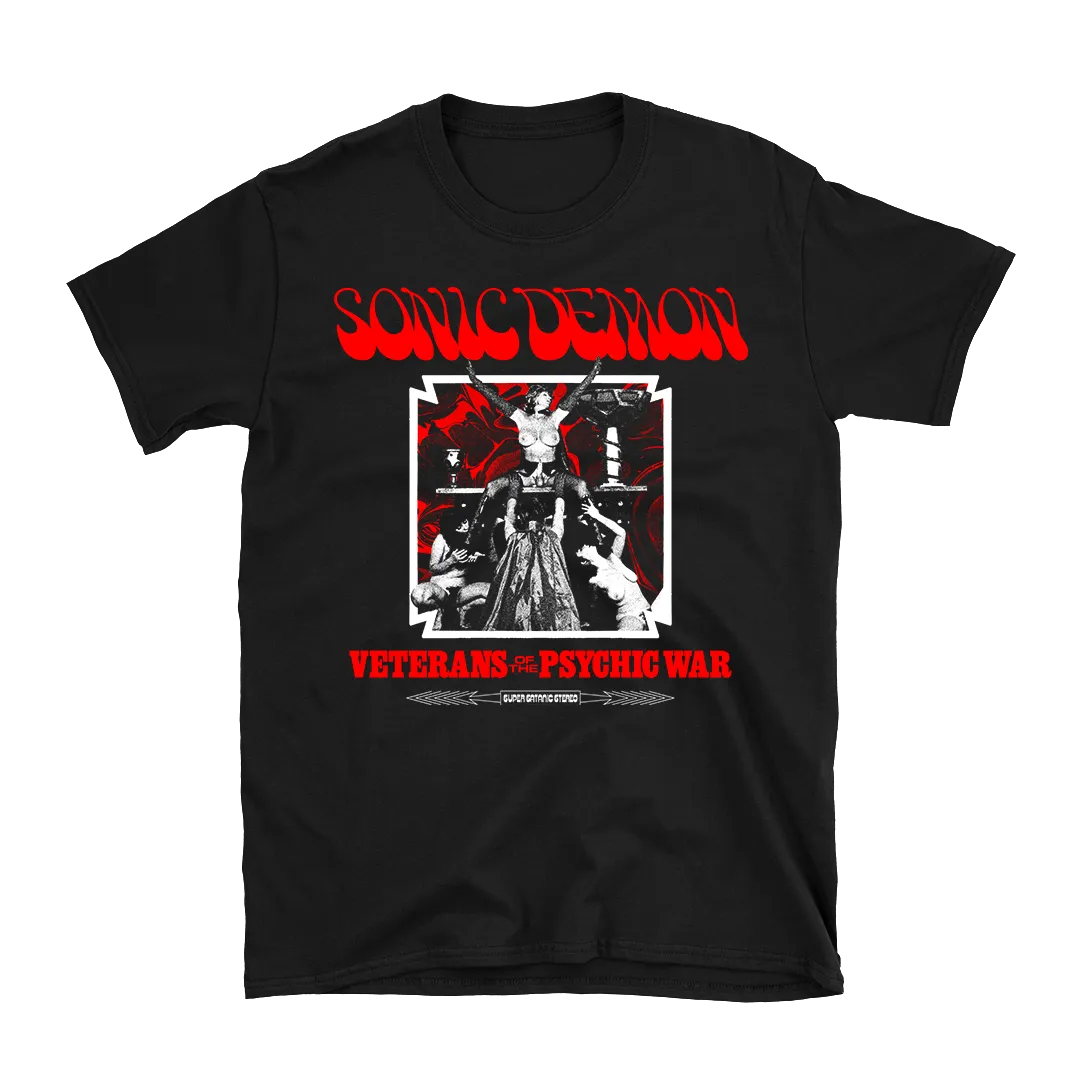 Sonic Demon - Psychic War Altar T-Shirt - Black