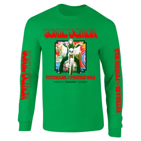 Sonic Demon - Psychic War Biker Girl Longsleeve - Green