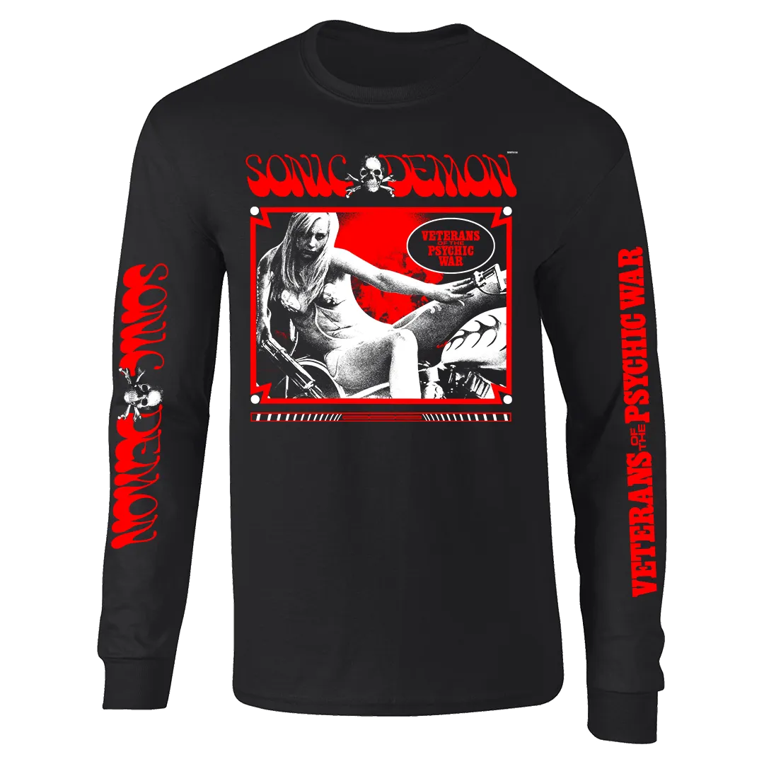 Sonic Demon - Psychic War Chopper Girl Longsleeve - Black