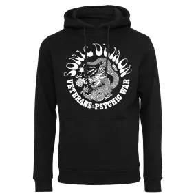 Sonic Demon - Psychic War Dragon Pullover Hoodie - Black