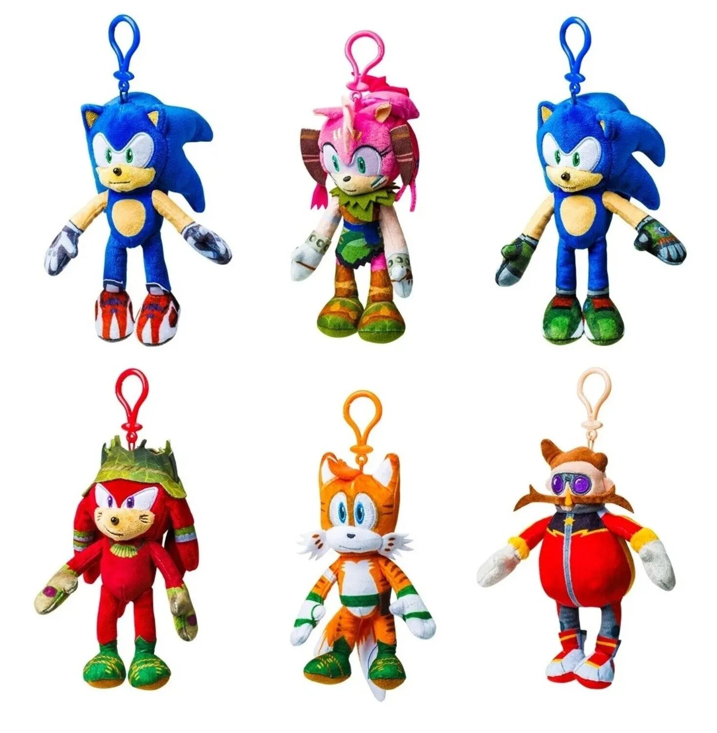 Sonic Prime Plush Keyring Toys