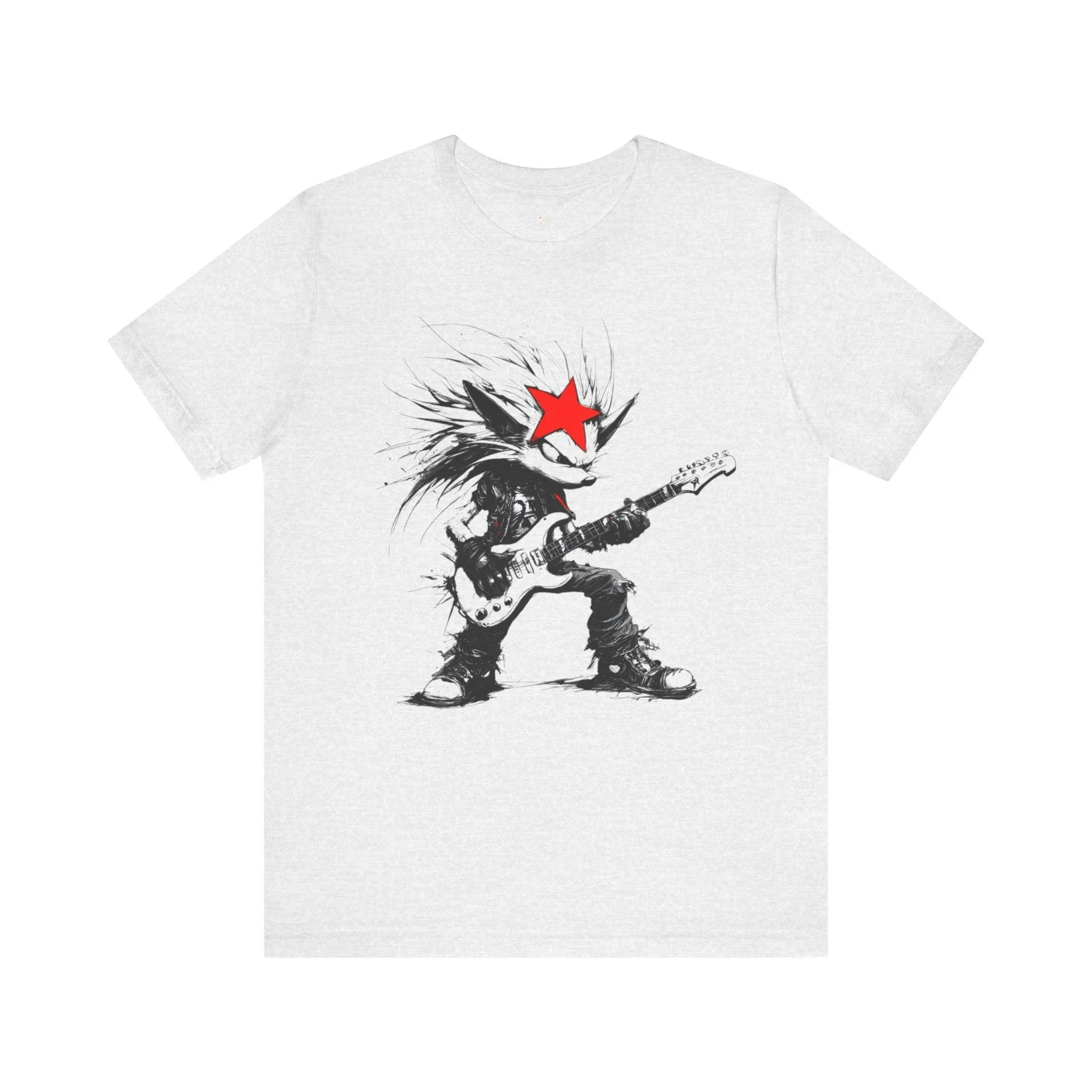 Sonic Rockstar Rebel Hedgehog T Shirt