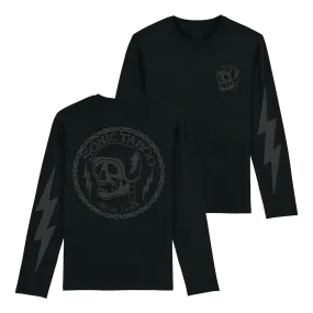 Sonic Taboo - Skull Logo (Black) Longsleeve - Black