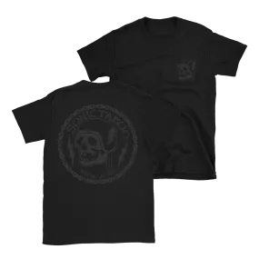 Sonic Taboo - Skull Logo (Black) T-Shirt - Black