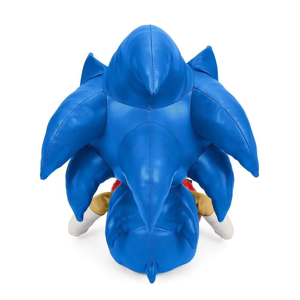 Sonic the Hedgehog 16” Premium Pleather Sonic Plush