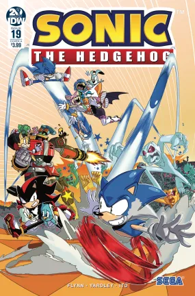 SONIC THE HEDGEHOG #19 CVR A JAMPOLE