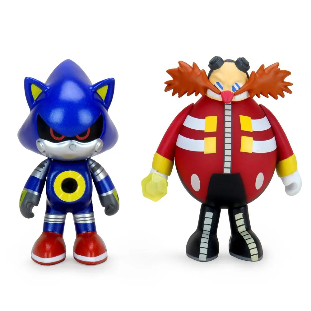 Sonic the Hedgehog 3" Vinyl Figures - Metal Sonic & Dr. Robotnic 2-Pack