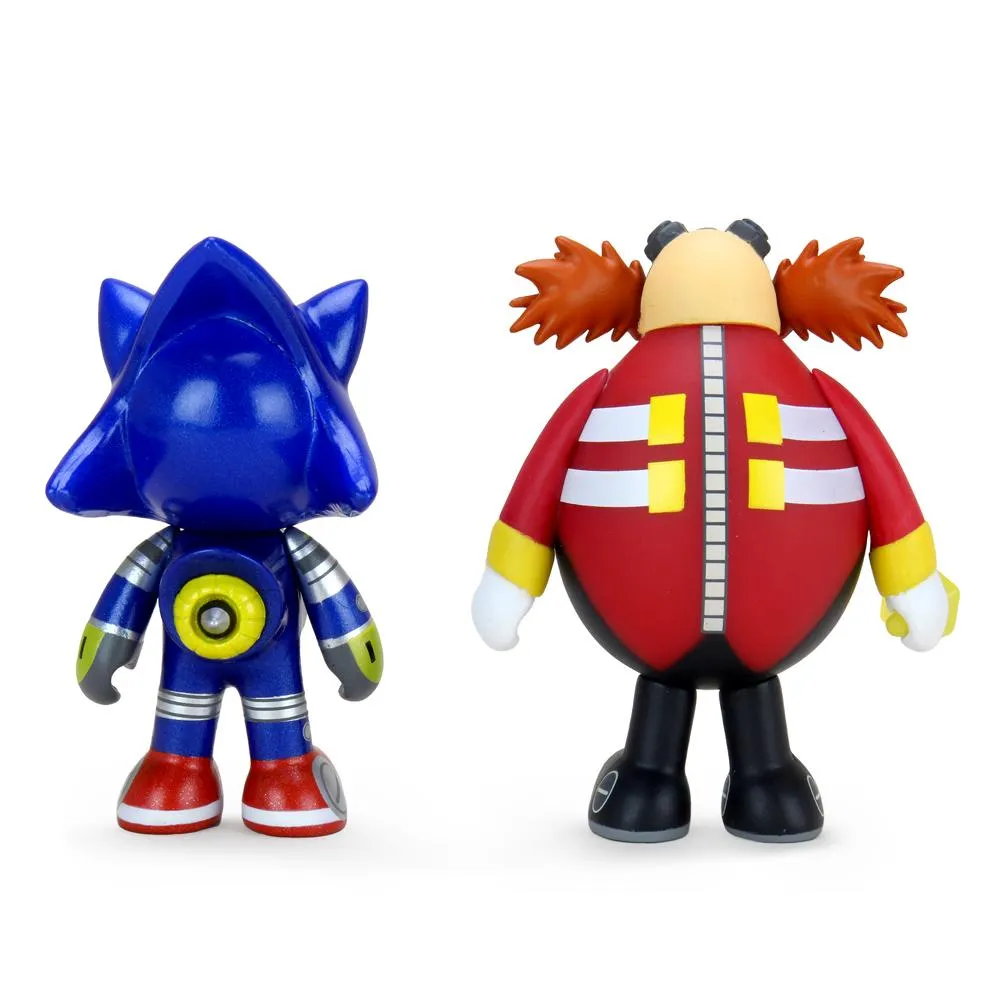 Sonic the Hedgehog 3" Vinyl Figures - Metal Sonic & Dr. Robotnic 2-Pack