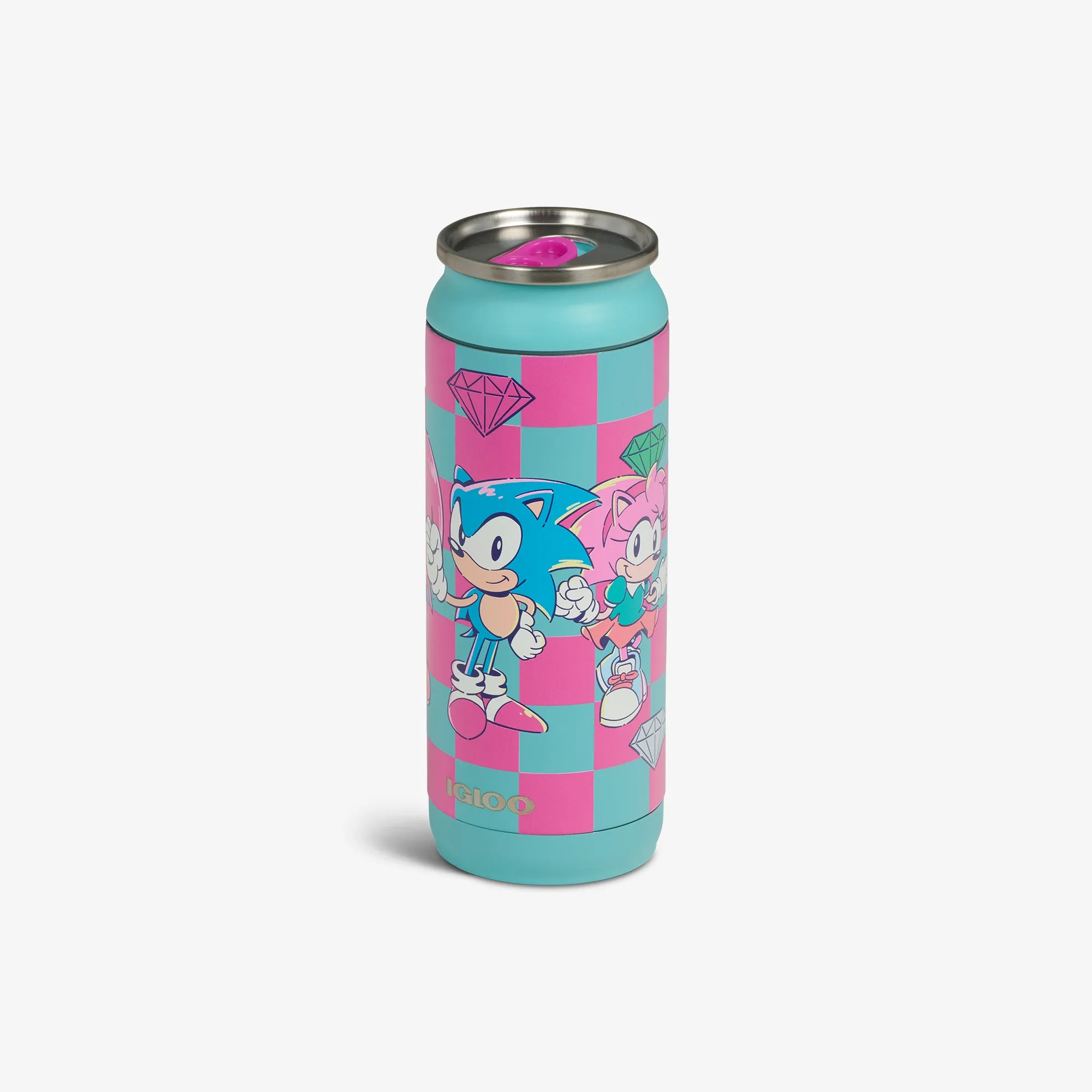 Sonic the Hedgehog and Friends 16 Oz Can