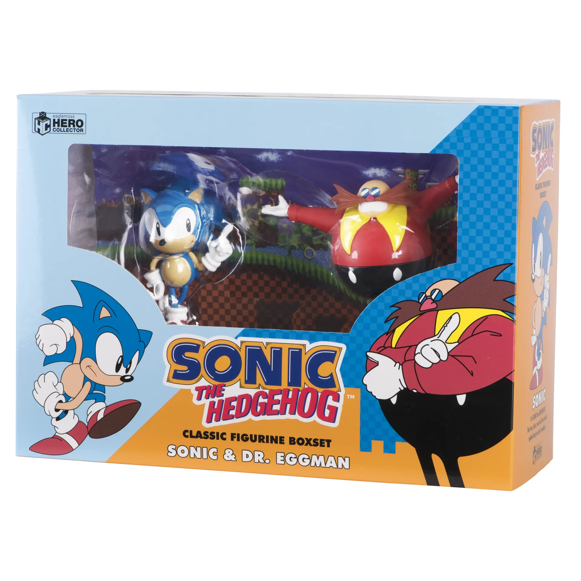 Sonic the Hedgehog - Coffret de figurines de Sonic et du Docteur Eggman au 1:16