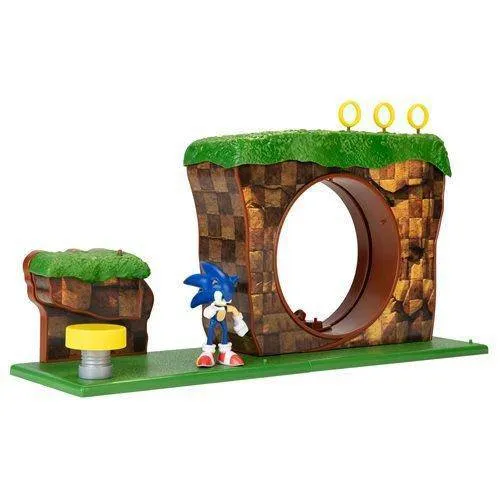 Sonic the Hedgehog Green Hill Zone Playset