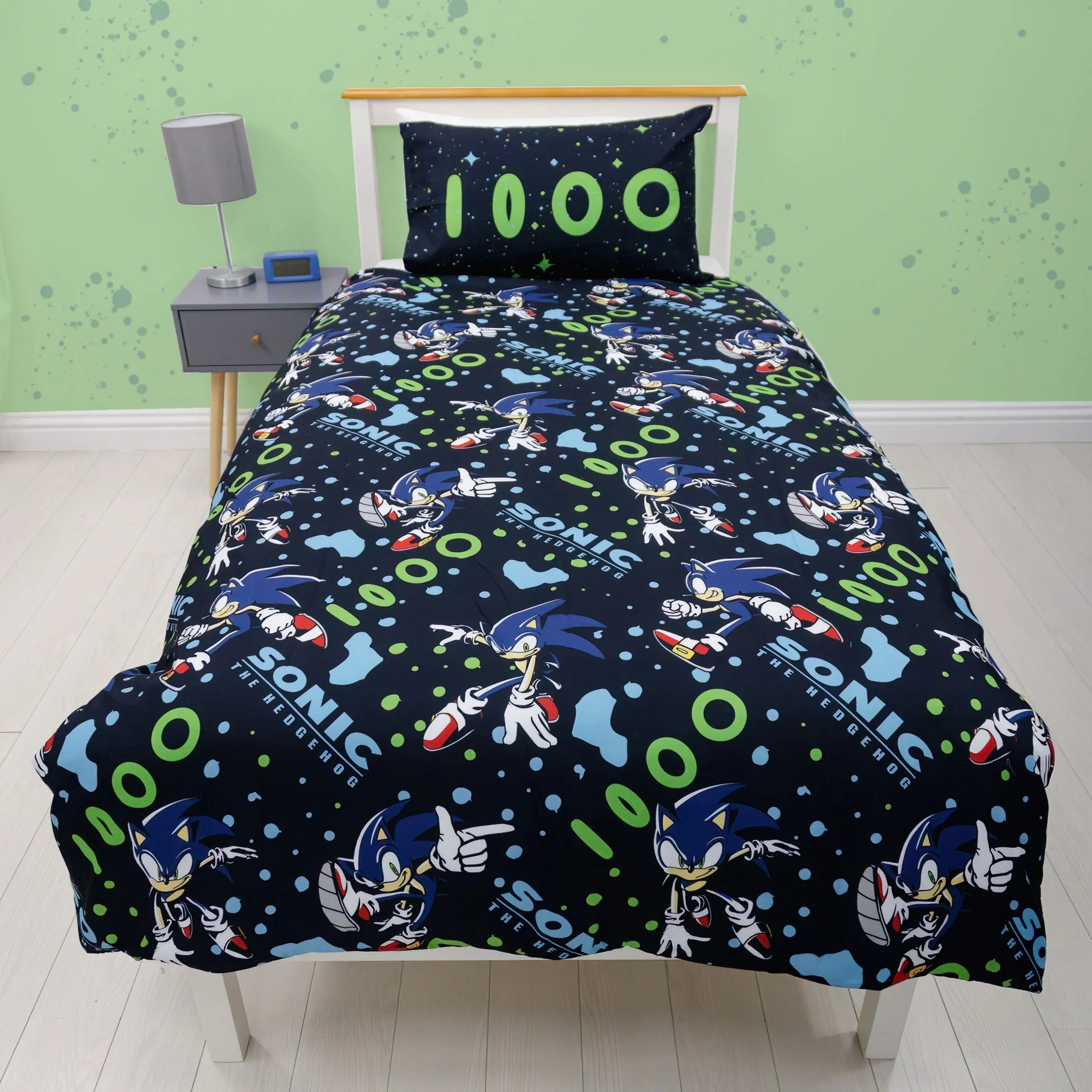 Sonic The Hedgehog Single Bedding Set