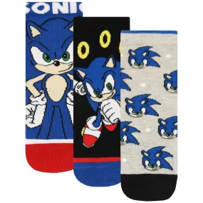 Sonic The Hedgehog Socks 3 Pack