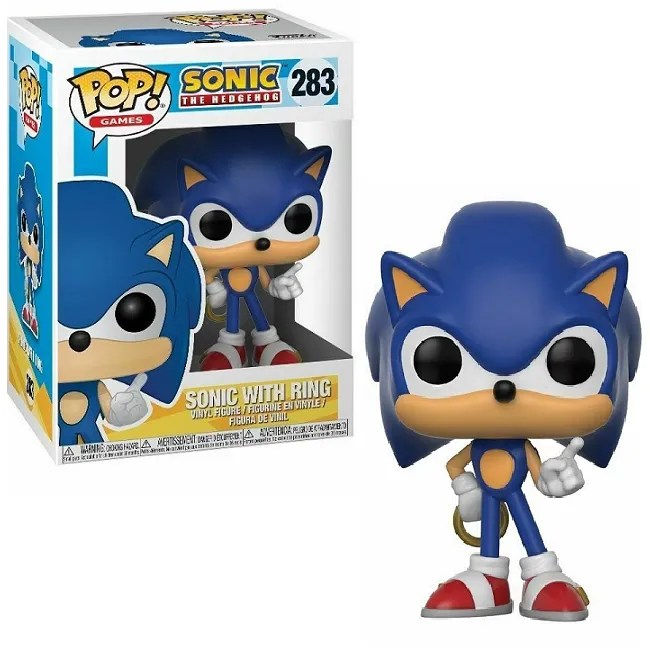 Sonic With Ring #283 - Sonic The Hedgehog Funko Pop! Games