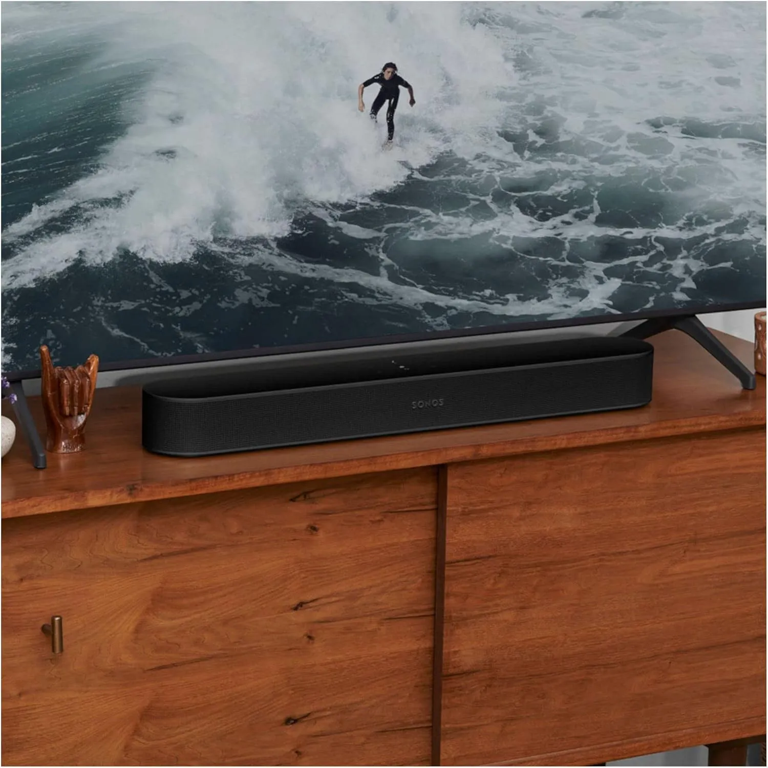 Sonos Beam (Gen 2) Compact Smart Soundbar for TV - Black