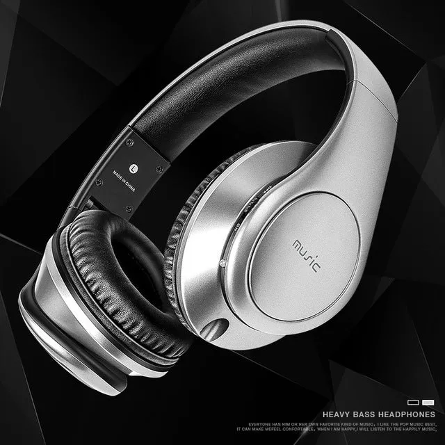 Sound Intone P7 Wireless Bluetooth Headphones With Mic Support TF Card High Quality Stereo Bluetooth Headsets For iPhone Xiaomi