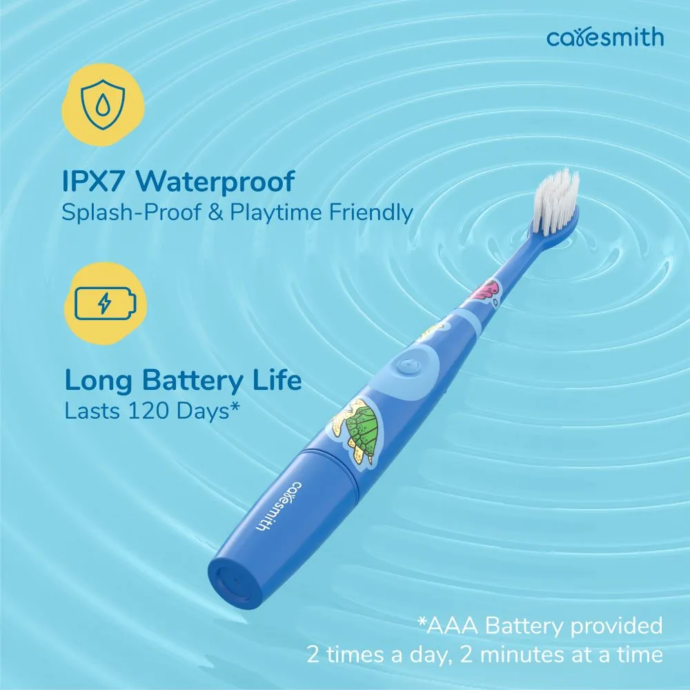 SPARK JUNIOR-Kids Battery Electric Toothbrush Ocean Edition