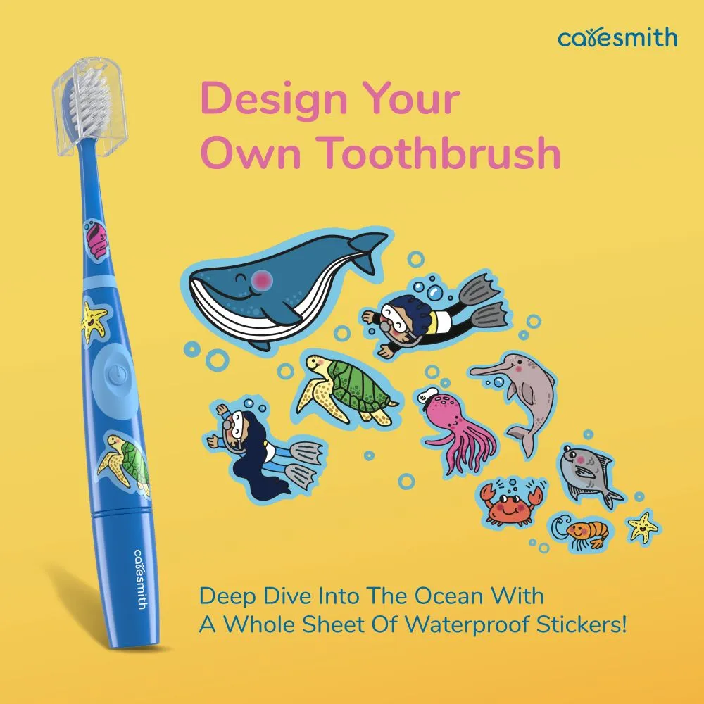 SPARK JUNIOR-Kids Battery Electric Toothbrush Ocean Edition