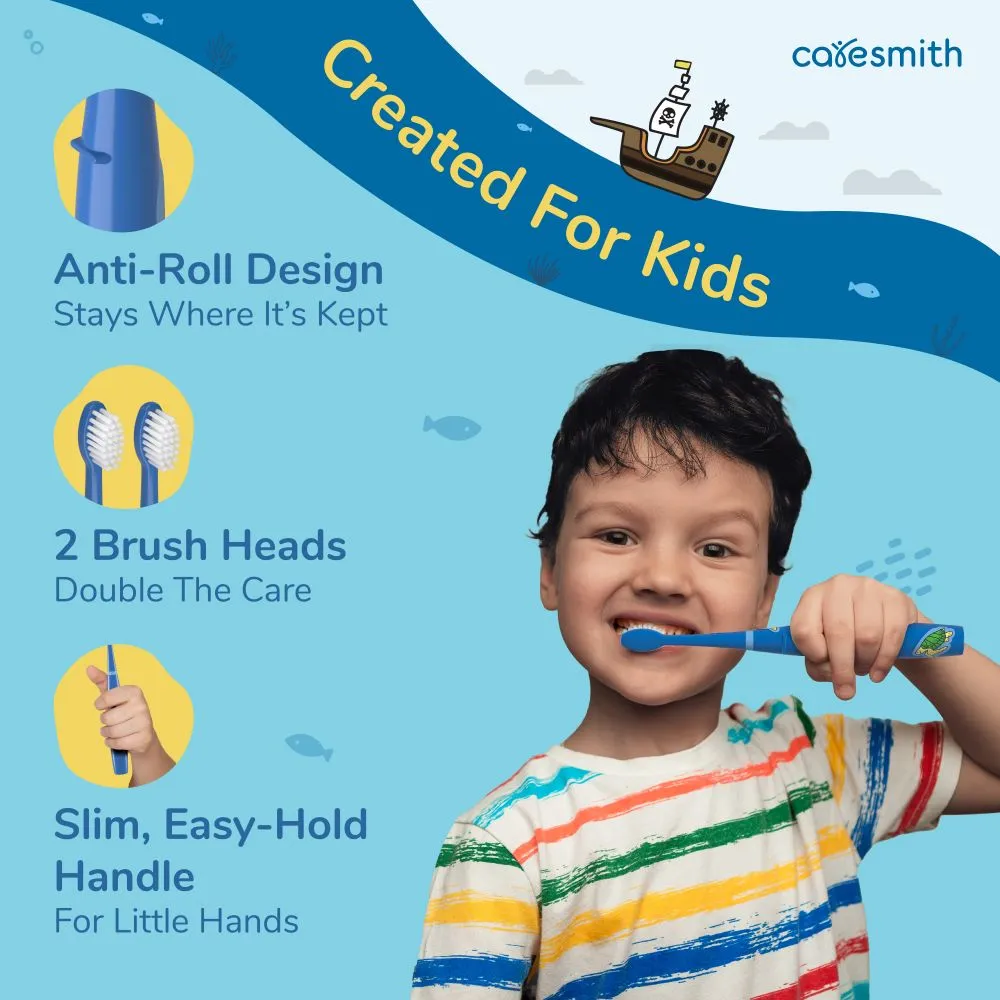 SPARK JUNIOR-Kids Battery Electric Toothbrush Ocean Edition