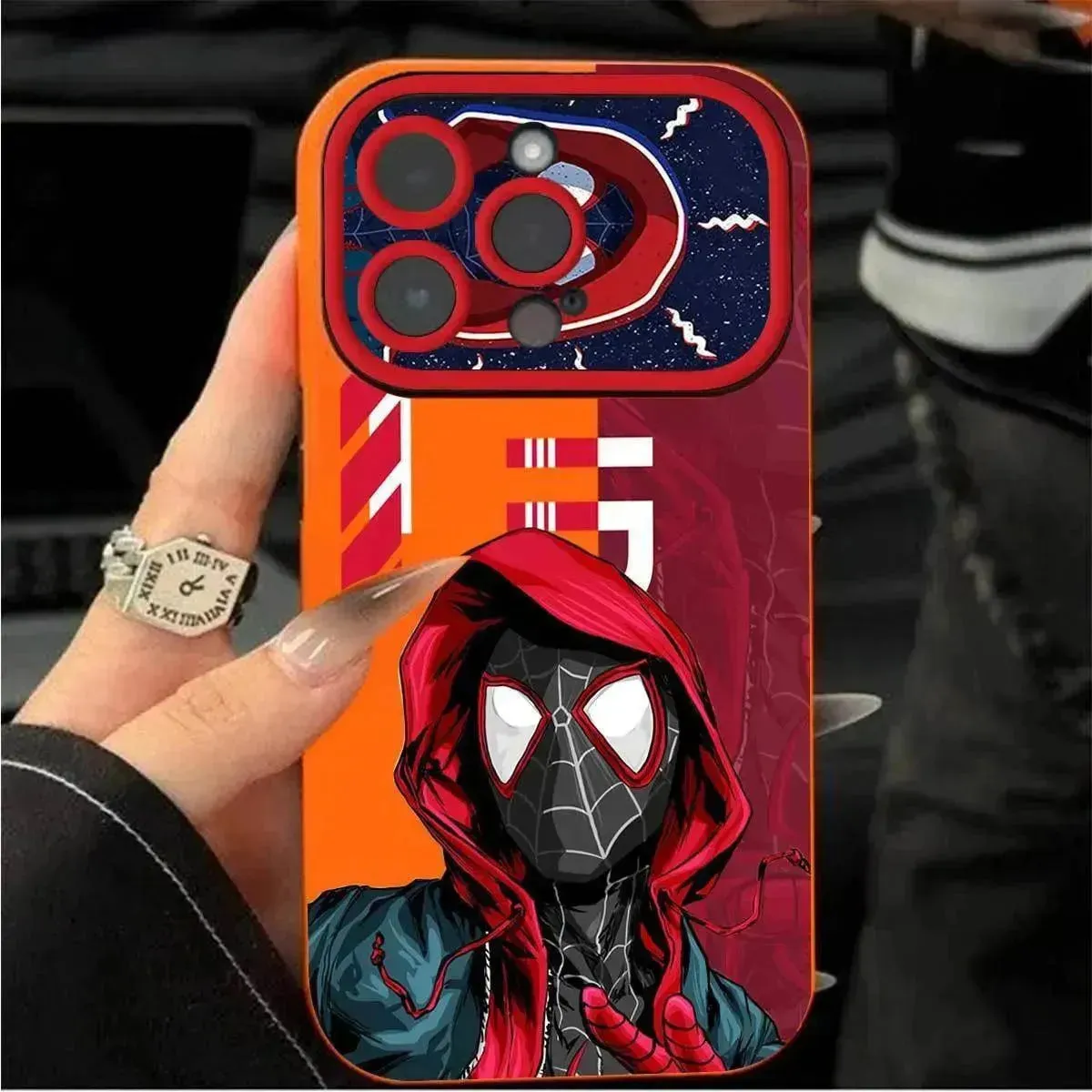 Spiderman Hoodie Phone Case (For iPhones)