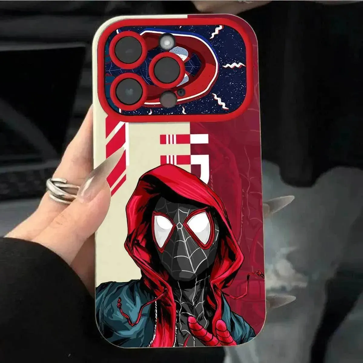 Spiderman Hoodie Phone Case (For iPhones)