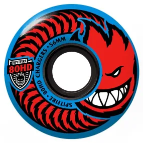 Spitfire - Chargers Blue 56MM 80HD Skateboard Wheels