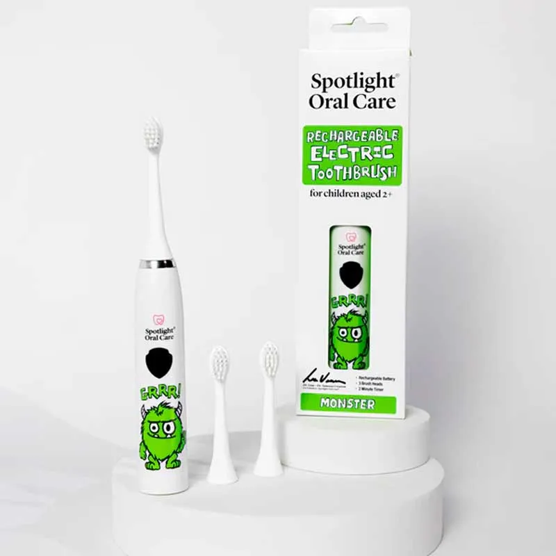 Spotlight Oral Care Electric Toothbrush for Kids - Monster