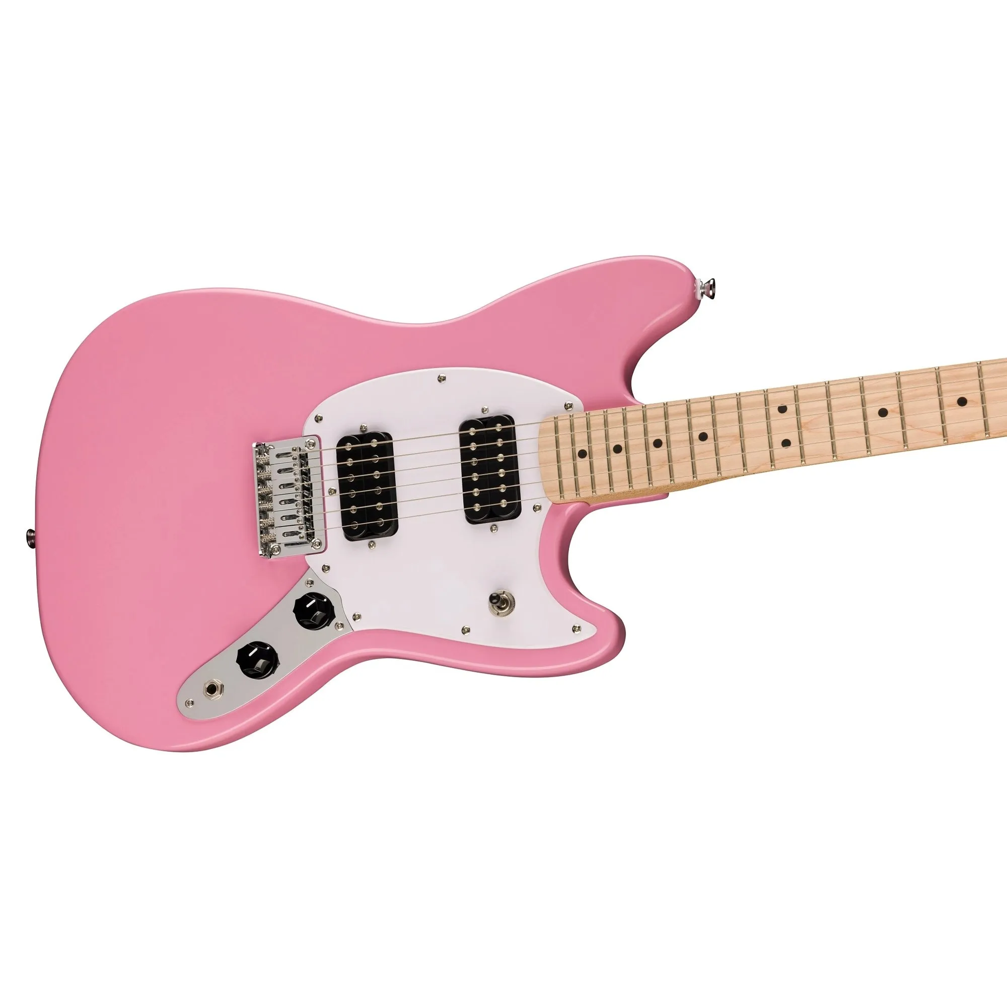 Squier Sonic Mustang HH Solidbody Electric Guitar - Flash Pink