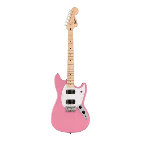 Squier Sonic Mustang HH Solidbody Electric Guitar - Flash Pink