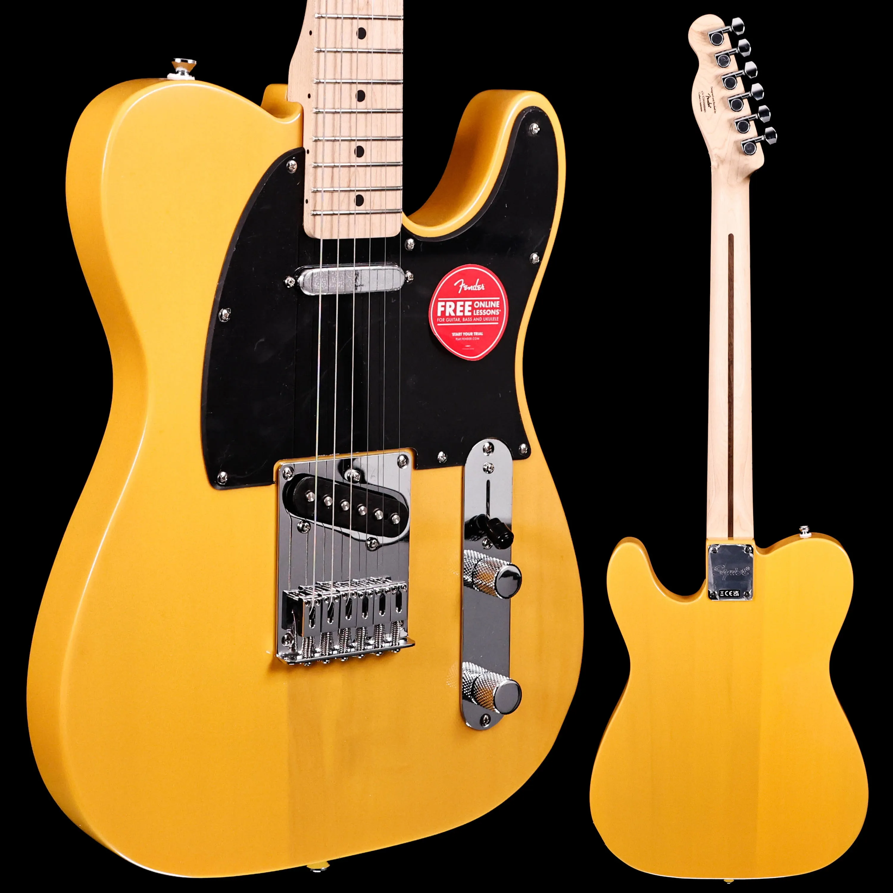 Squier Sonic Telecaster Electric, Butterscotch Blonde