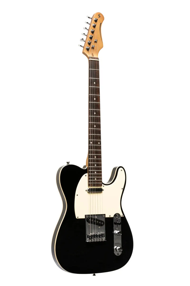 Stagg SET-STD "T" Series Standard Electric Guitar - Black