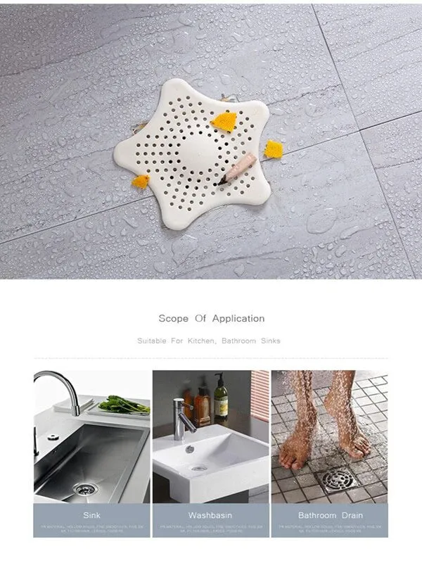 Star Drainer Sink Strainer-Bathtub Strainer