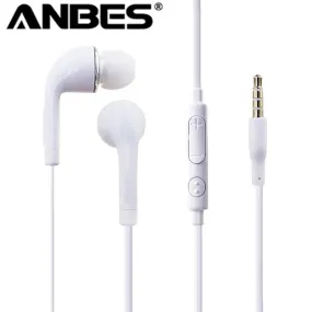 Stereo Music Headphones 3.5mm Wired In-Ear Earphone Noise Isolating Headset Earbuds fone de ouvido Hands Free with Mic