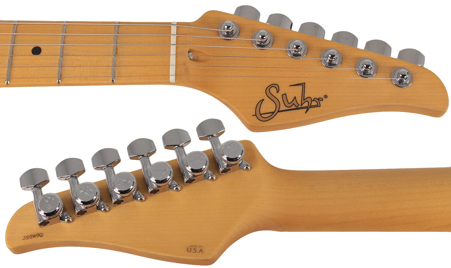 Suhr Classic S Guitar, Sonic Blue, Maple